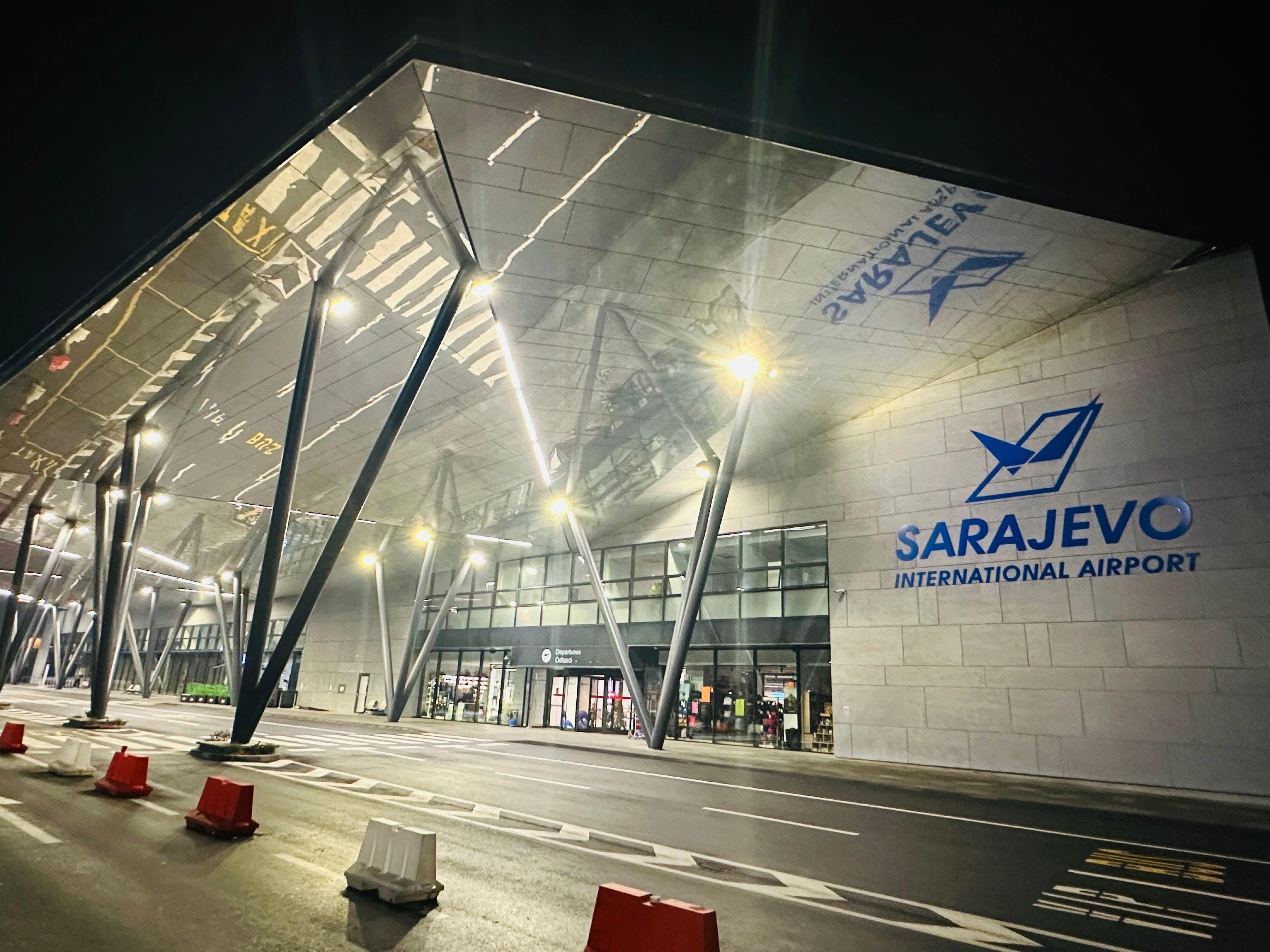 Internationaler Flughafen Sarajevo im Jahr 2024