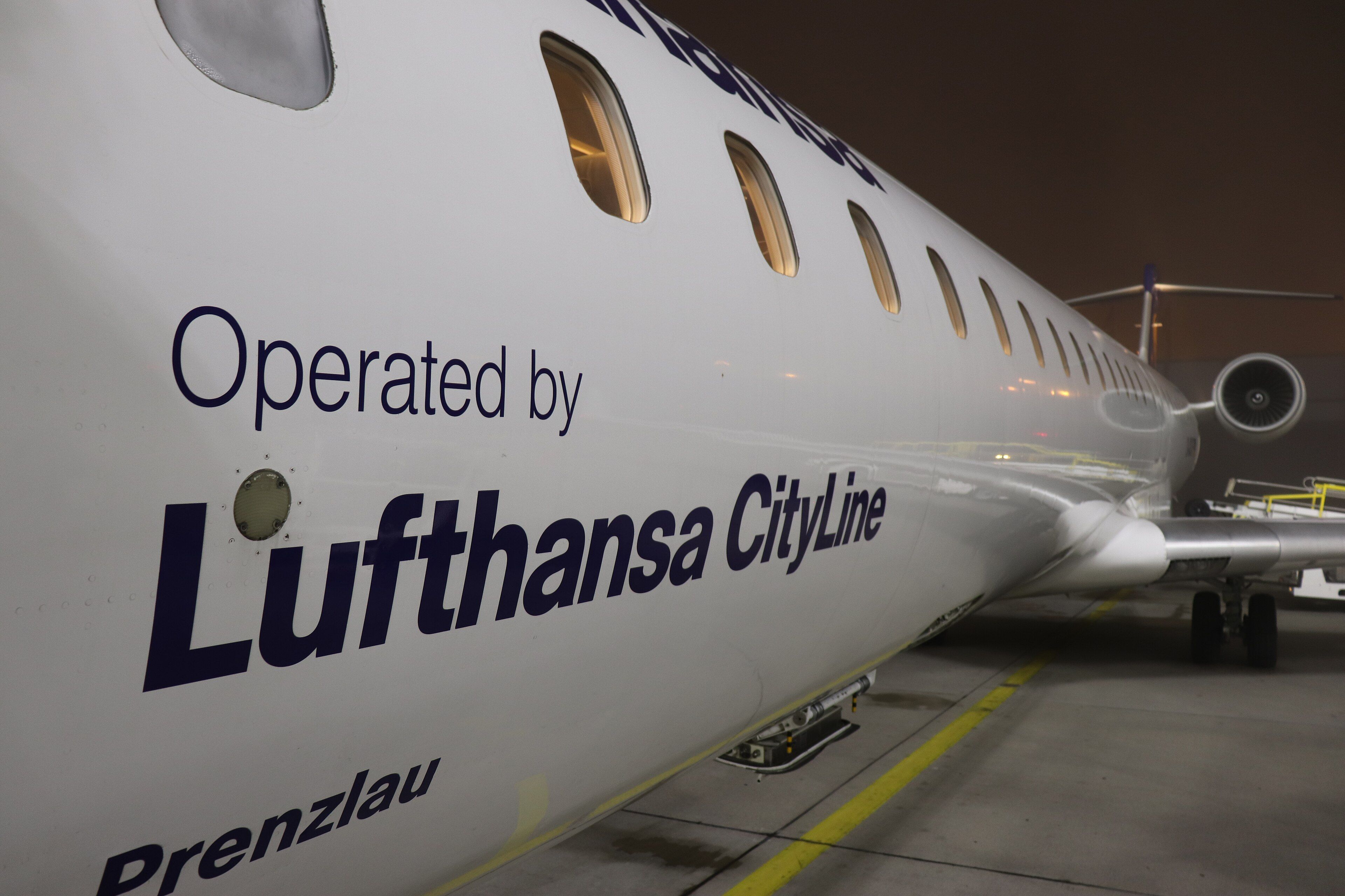 Lufthansa CityLine Bombardier CRJ-900 at Munich Airport