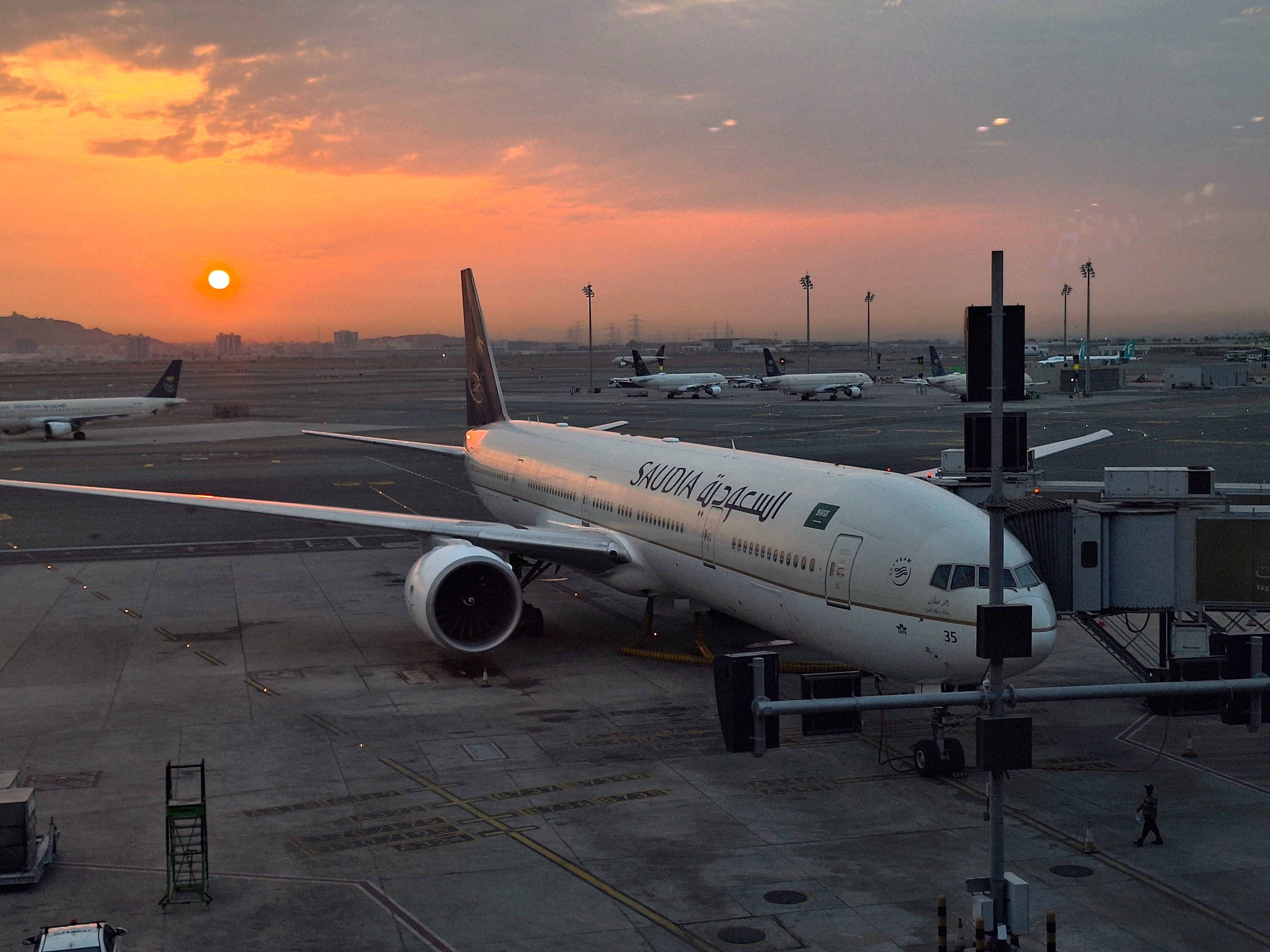 Saudia plane