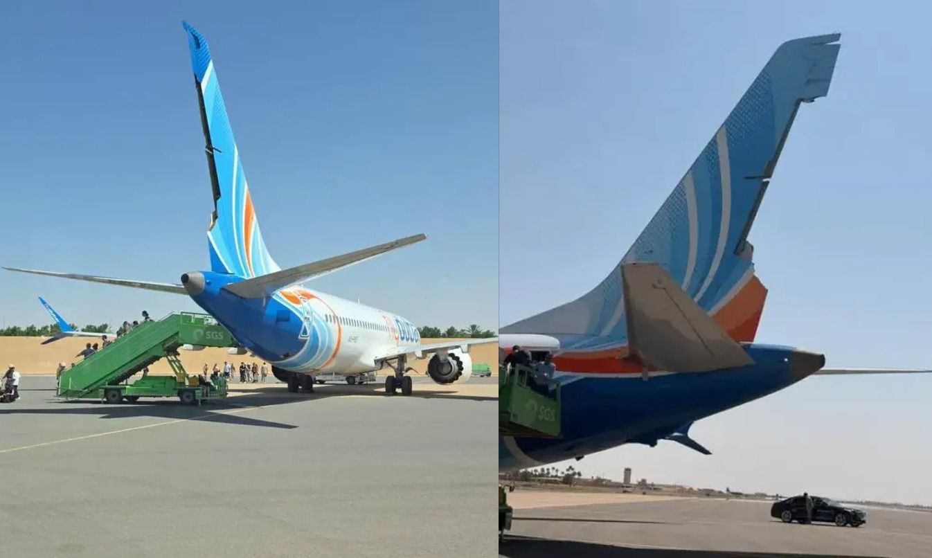 Flydubai-Boeing sackt nach Messerangriff im Cockpit mit Rekordtempo ab