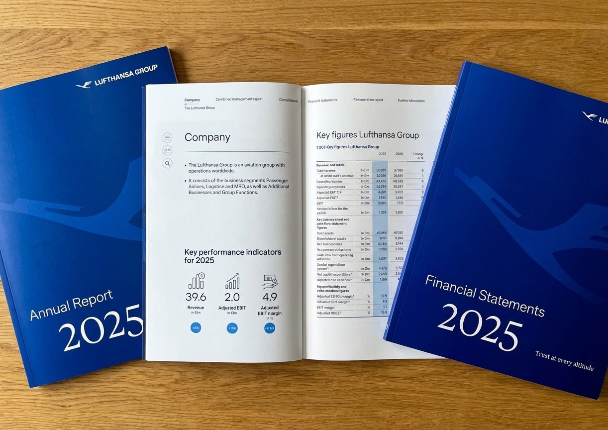 Lufthansa 2025 annual report and financial statements.